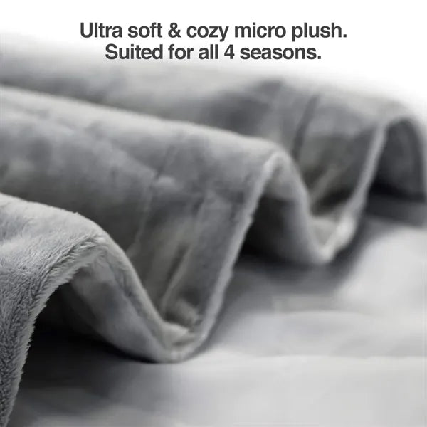 Embroidered Ultra Soft Pet Blanket
