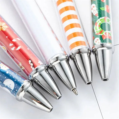 Custom Patterned Press Plastic Ballpoint Pen