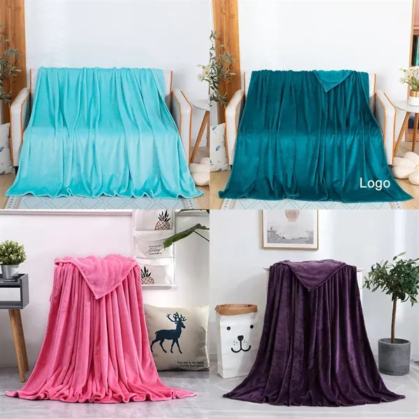Premium Fuzzy Cozy Fleece Blanket