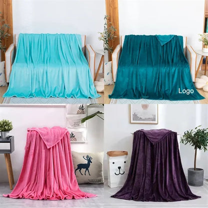 Premium Fuzzy Cozy Fleece Blanket