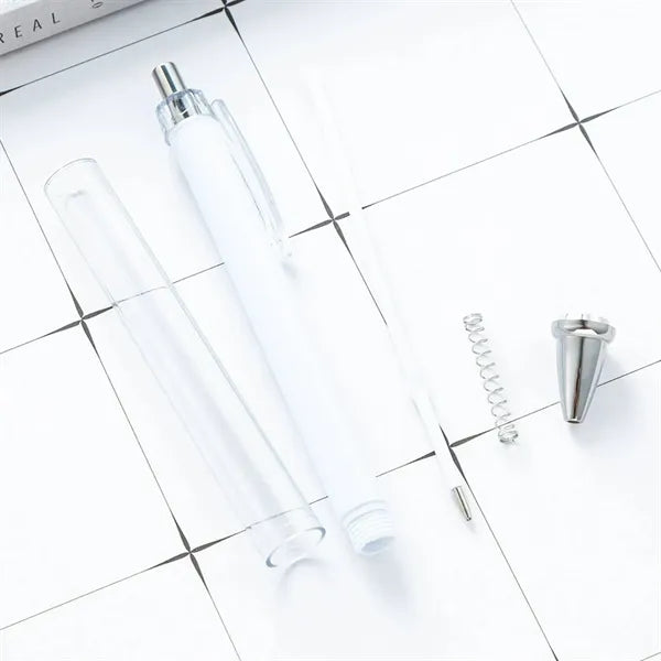 Custom Patterned Press Plastic Ballpoint Pen