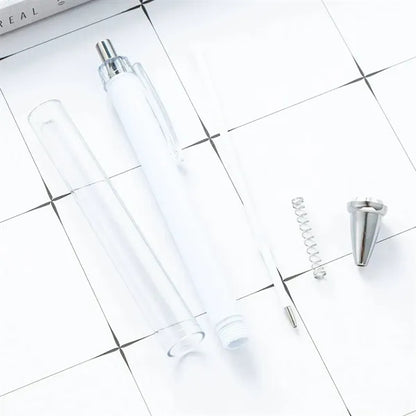Custom Patterned Press Plastic Ballpoint Pen
