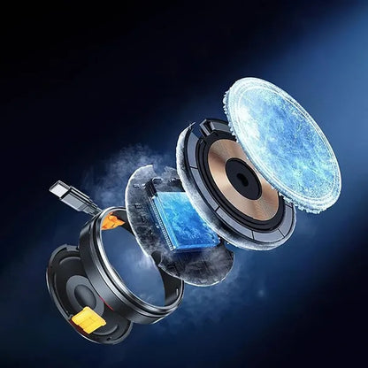 3 in 1 Magnetic Wireless Charging Retractable Cable