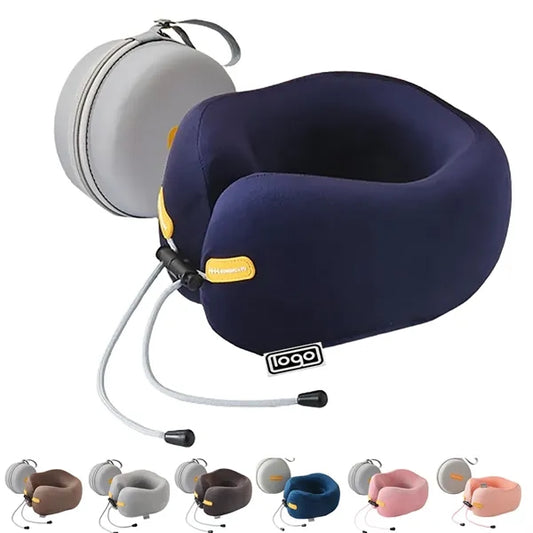 U-Shaped Memory Foam Travel Neck Pillow