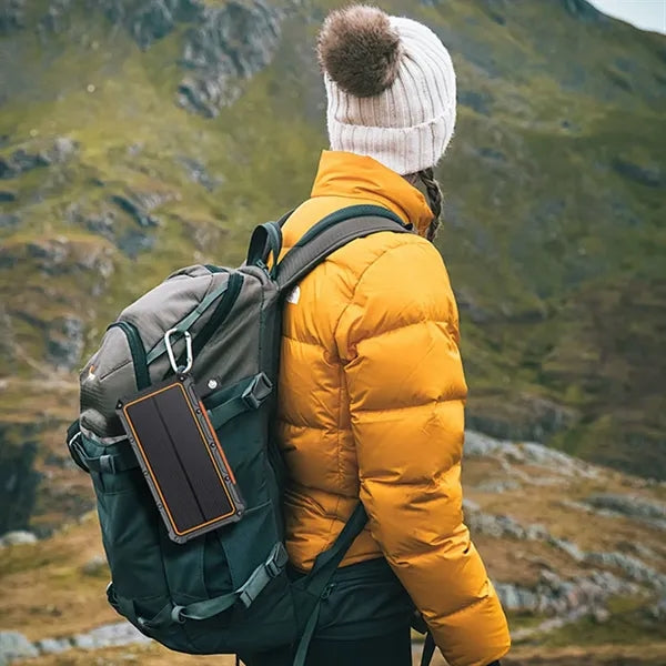 20000mAh Solar Phone Charger w/ LED Flashlight