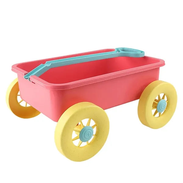 Durable Kids' Pull-Along Sand Play Cart