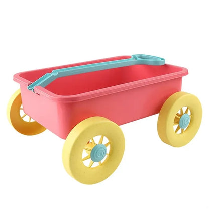 Durable Kids' Pull-Along Sand Play Cart