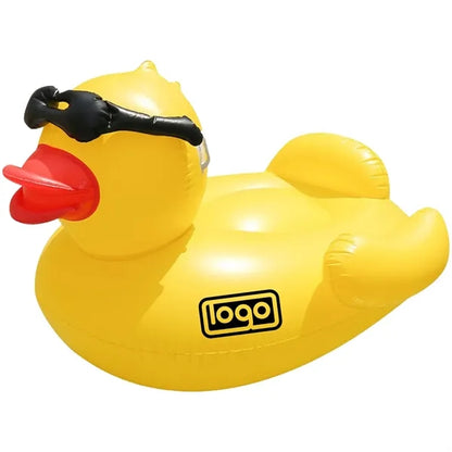 Inflatable Big Duck Pool Float w/ Sunglasses