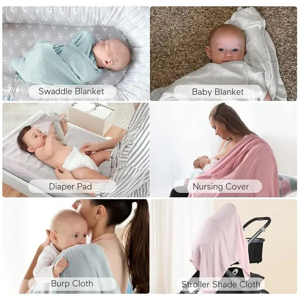 Muslin Swaddle Blankets for Baby