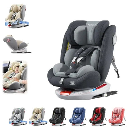 4-in-1 Convertible Car Seat for Infants to Big Kids