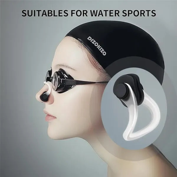 Swimming Ear Plugs And Nose Clip Set Diving Surfing