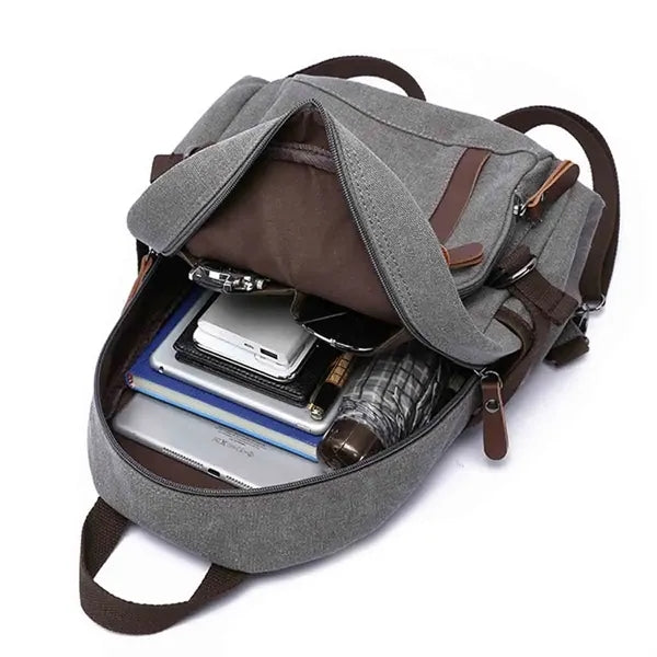 Vintage Canvas Backpack