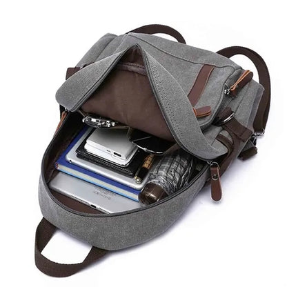 Vintage Canvas Backpack