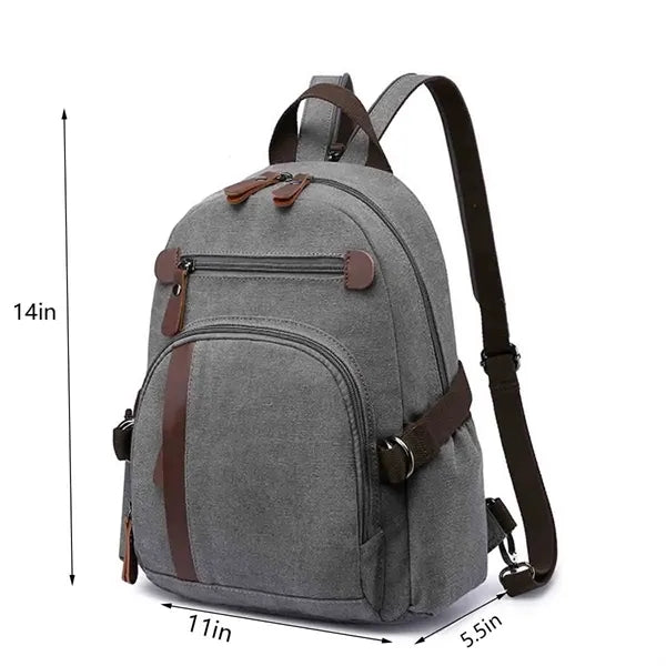 Vintage Canvas Backpack