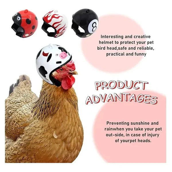 Custom Chicken Helmet Bird Headgear