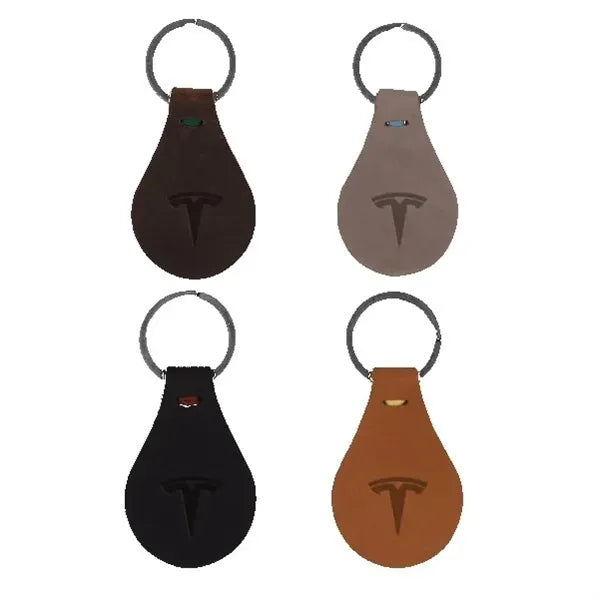 Pearl Leather Keychain