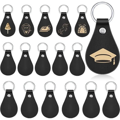 Pearl Leather Keychain