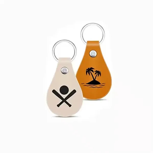 Pearl Leather Keychain