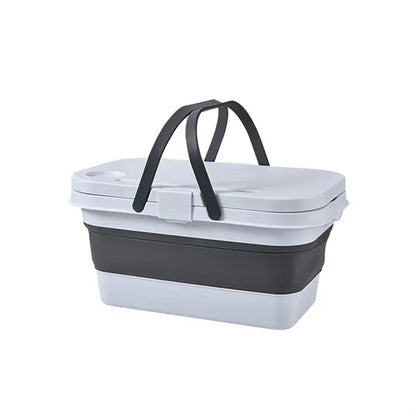 18L Collapsible Outdoor Camping Portable Picnic Basket