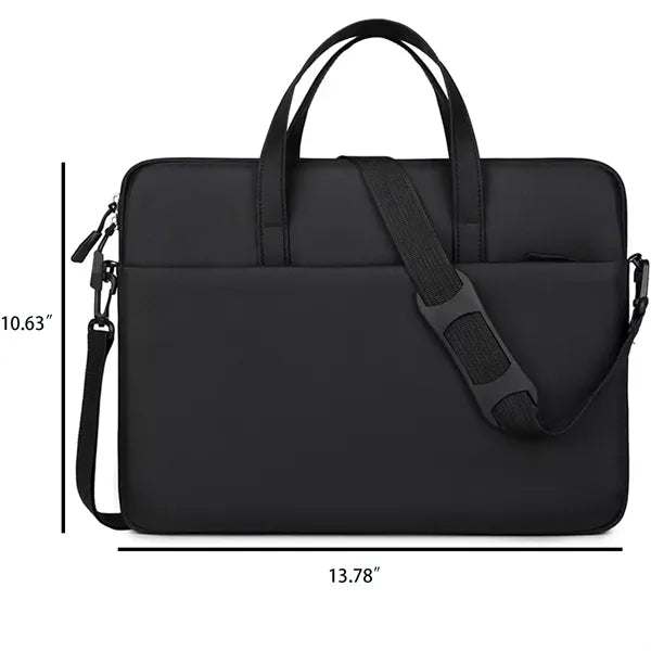Ultra Thin Lightweight Laptop Crossbody Briefcase Bag