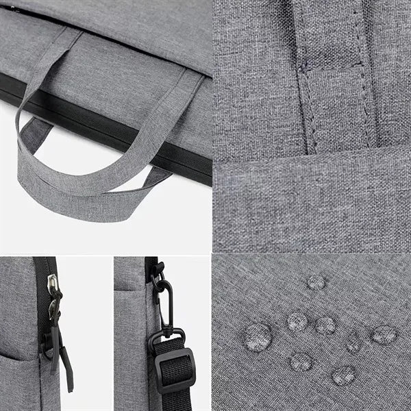 Ultra Thin Lightweight Laptop Crossbody Briefcase Bag