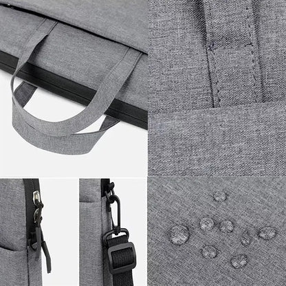 Ultra Thin Lightweight Laptop Crossbody Briefcase Bag