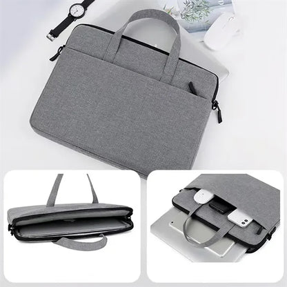 Ultra Thin Lightweight Laptop Crossbody Briefcase Bag