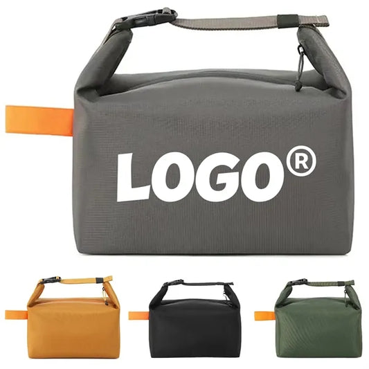 Foldable Portable Modern Insulated Large Capacity Lunch Bag