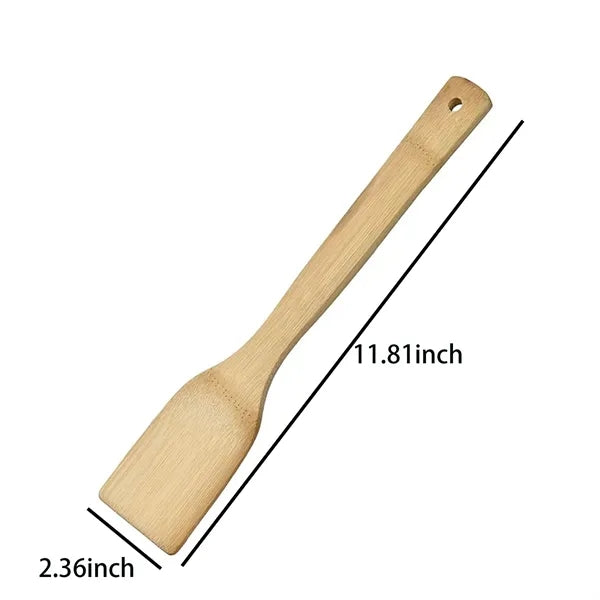 Natural Eco Friendly Bamboo Cooking Spatula Spoon Utensil