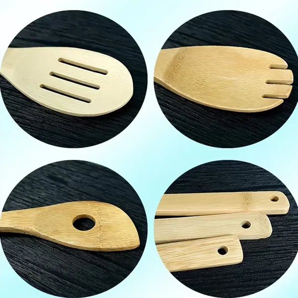 Natural Eco Friendly Bamboo Cooking Spatula Spoon Utensil