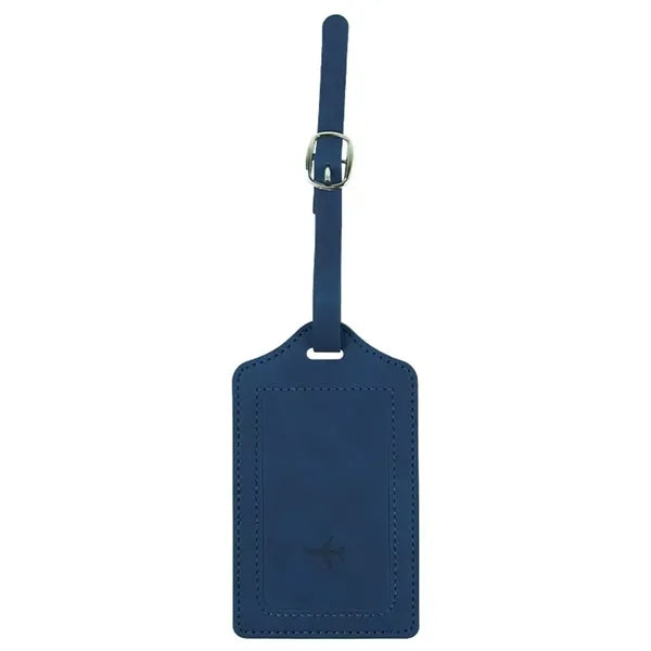 PU Leather Privacy Luggage Tag Identity Security Protection