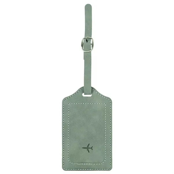 PU Leather Privacy Luggage Tag Identity Security Protection
