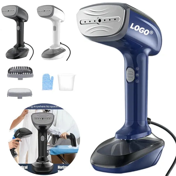Powerful Portable Handheld Garment Steamer Fabric Brush Kit