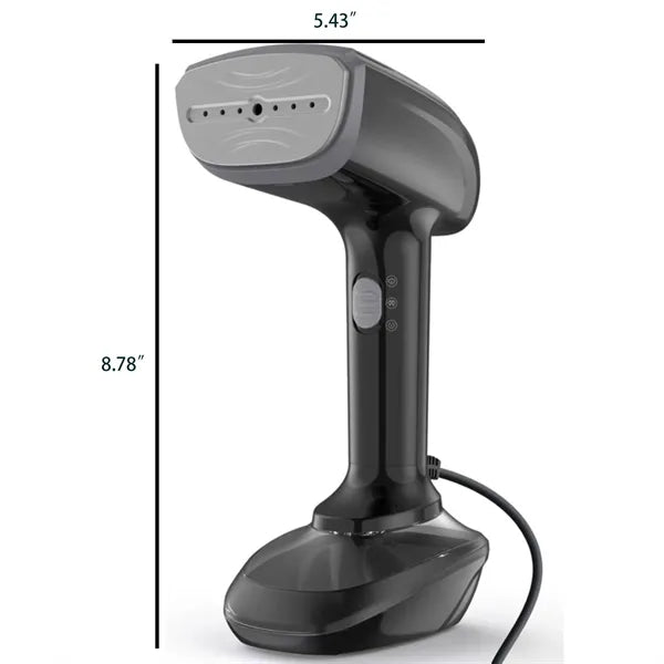 Powerful Portable Handheld Garment Steamer Fabric Brush Kit
