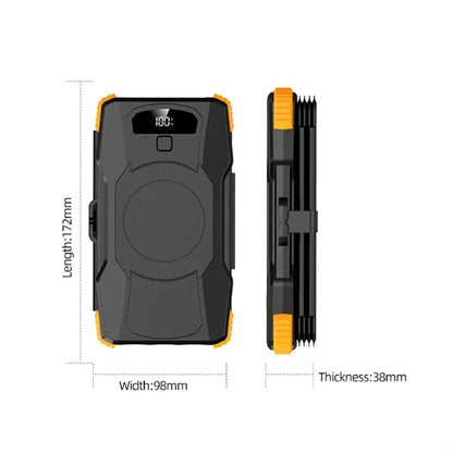 Portable Car Jump Starter & Power Bank with LED Light