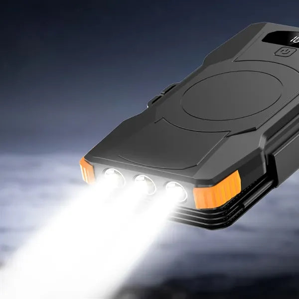 Portable Car Jump Starter & Power Bank with LED Light