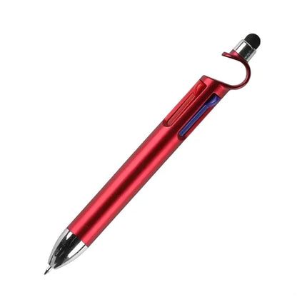 Multifunction 4 in 1 Pen with Stylus Stand  Logo Print