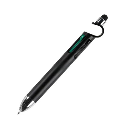 Multifunction 4 in 1 Pen with Stylus Stand  Logo Print