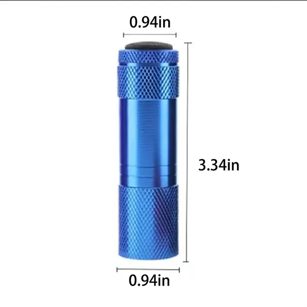 Mini Strong Light Aluminum Alloy Waterproof Flashlight