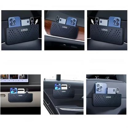 Car Dashboard Adhesive Organizer For Phone And Accessories