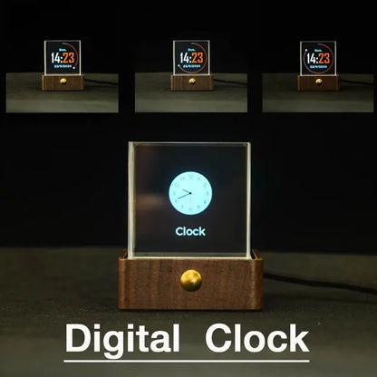 Crystal LED Clock Display