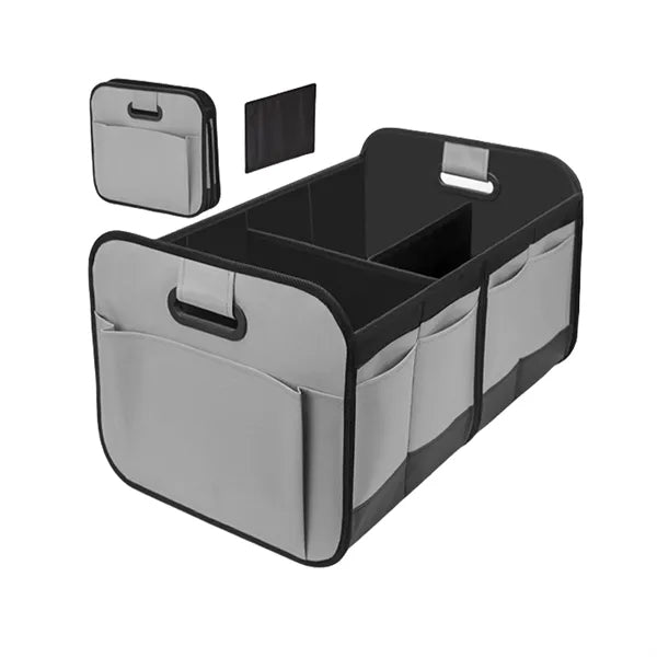 65L Collapsible Multi Compartment Car Organizer Foldable Bag