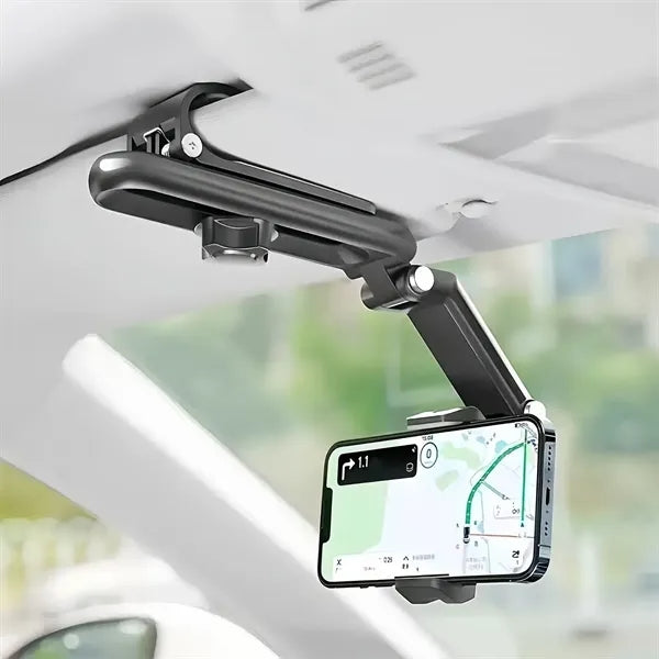 Universal Sun Visor Car Phone Holder GPS Mount Clip