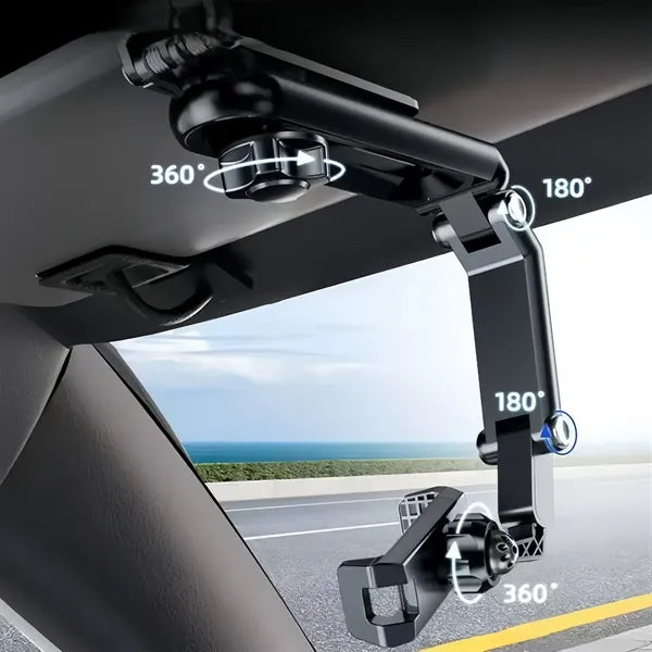 Universal Sun Visor Car Phone Holder GPS Mount Clip