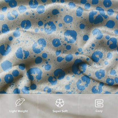 Custom Promo Fleece Blanket 50" X 60" (Ocean)