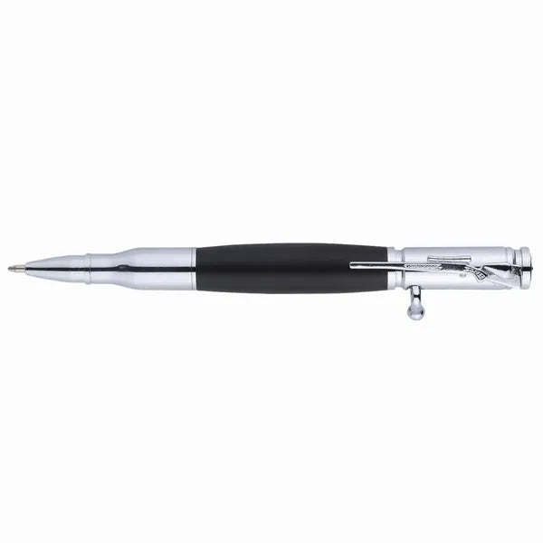Bullet Brass Push-Lock Ballpoint Pen