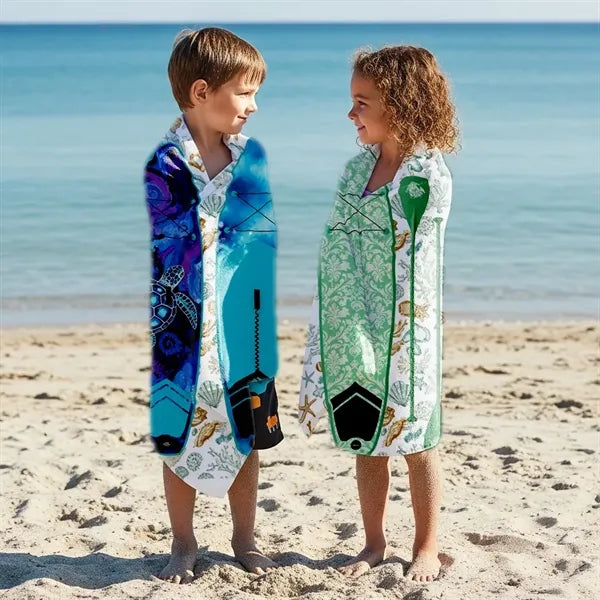 Dye-Sublimation Velour Beach Towel ( 32'' X 70'')