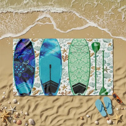 Dye-Sublimation Velour Beach Towel ( 32'' X 70'')