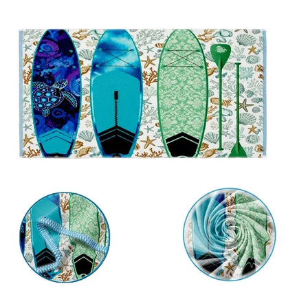 Dye-Sublimation Velour Beach Towel ( 32'' X 70'')