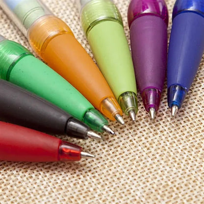 Pull-Out Banner Pen with Retractable Ad Insert